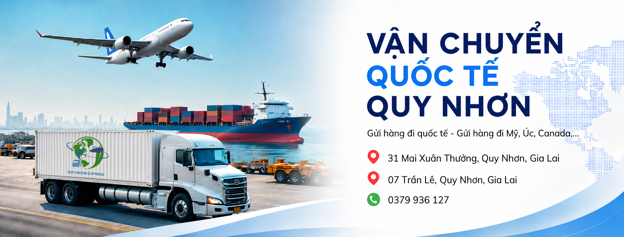 Banner Vận Chuyển Quốc Tế
